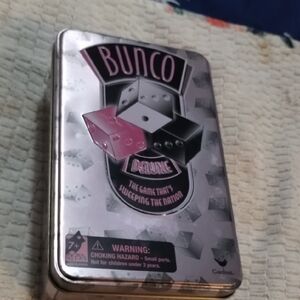 Bunco Deluxe Dice Game - Black and Pink